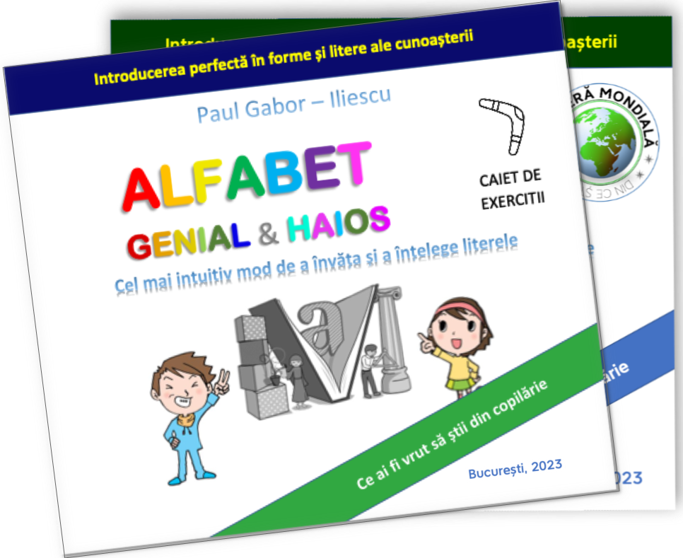 Alfabet Genial – Caiet de Lucru: copertă