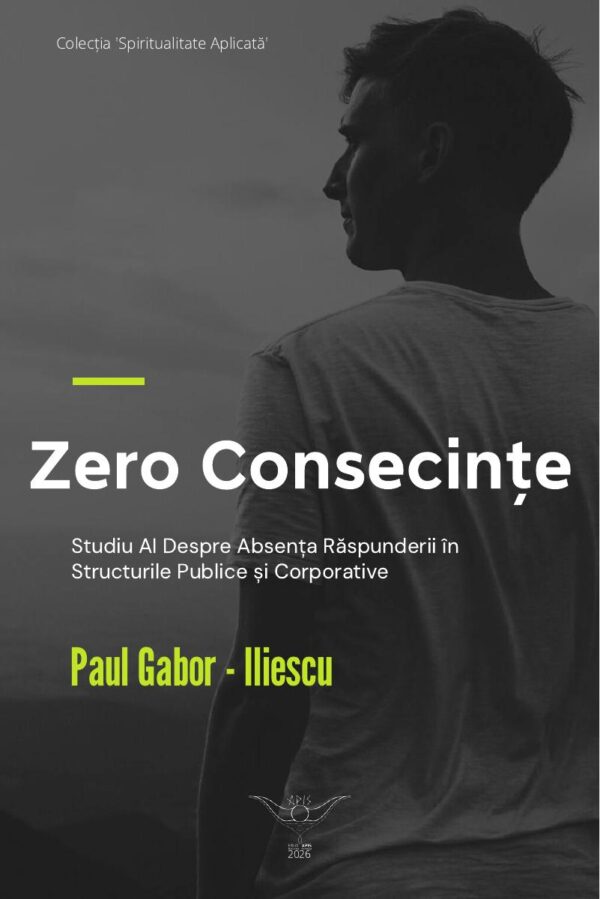 Coperta cărții Zero Consecințe, de Paul Gabor–Iliescu, Editura Apis